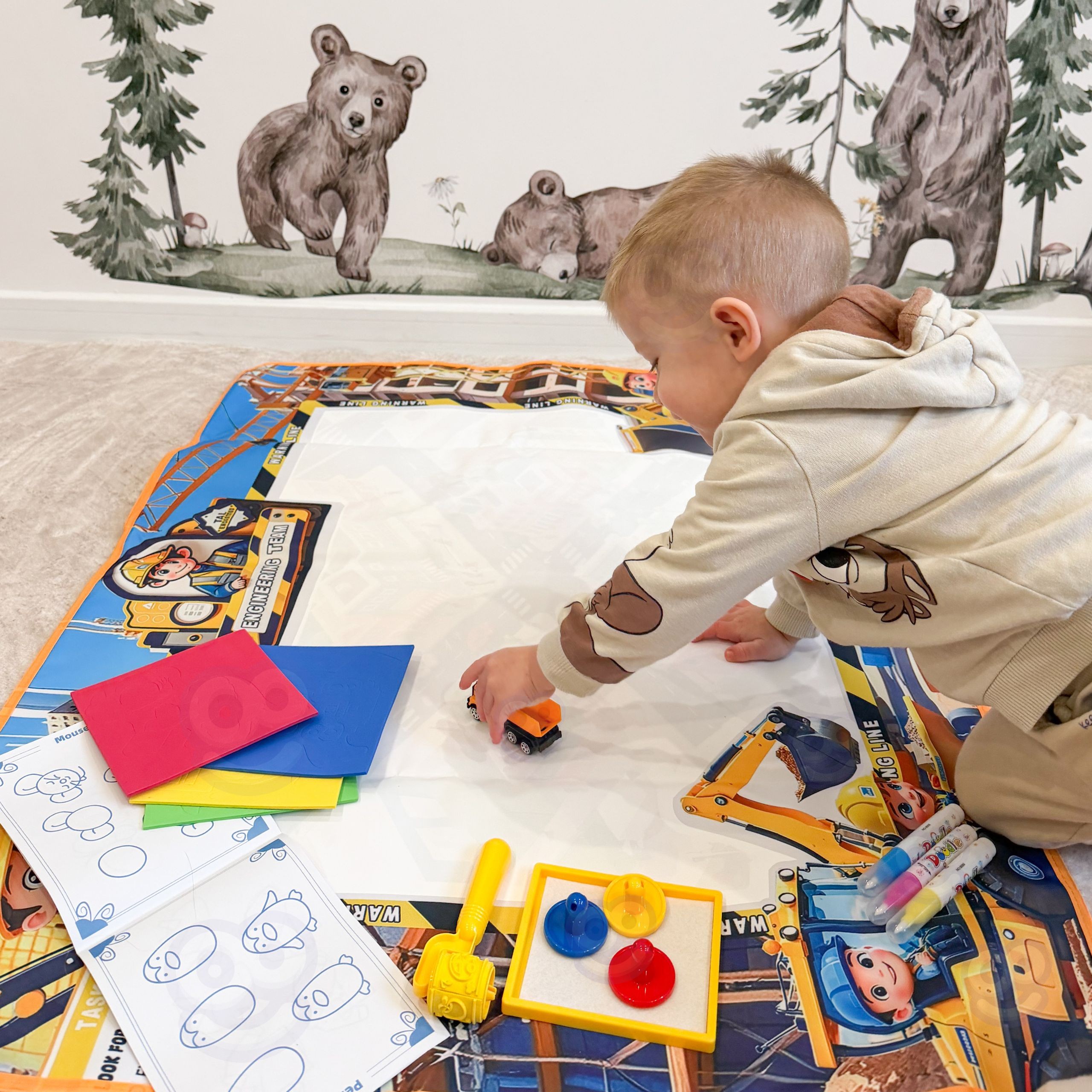 WOOPIE Water Painting Mat Creative Set with Accessories - Slika 5