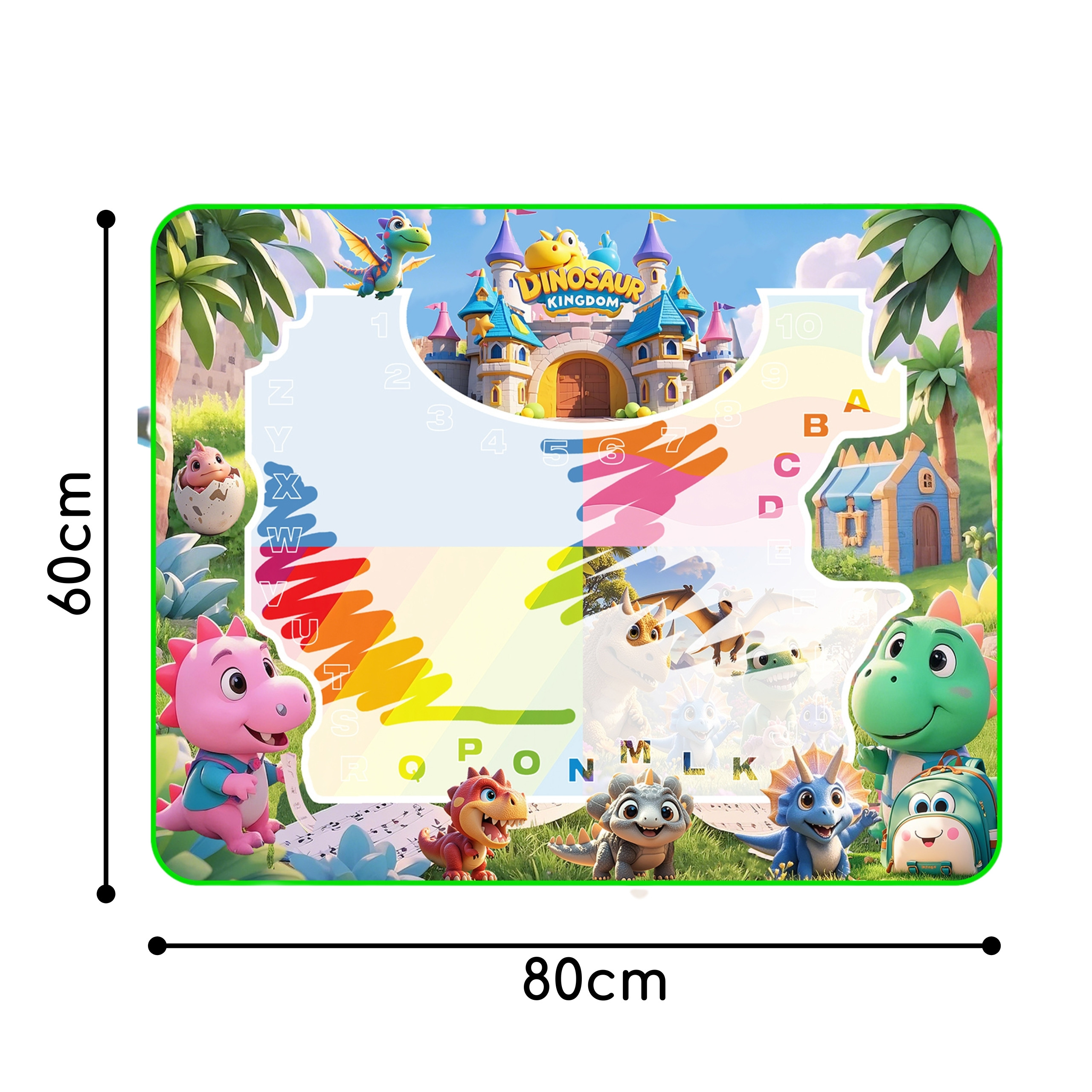 WOOPIE Water Painting Mat for Kids with Dinosaurs + Accessories - Slika 7