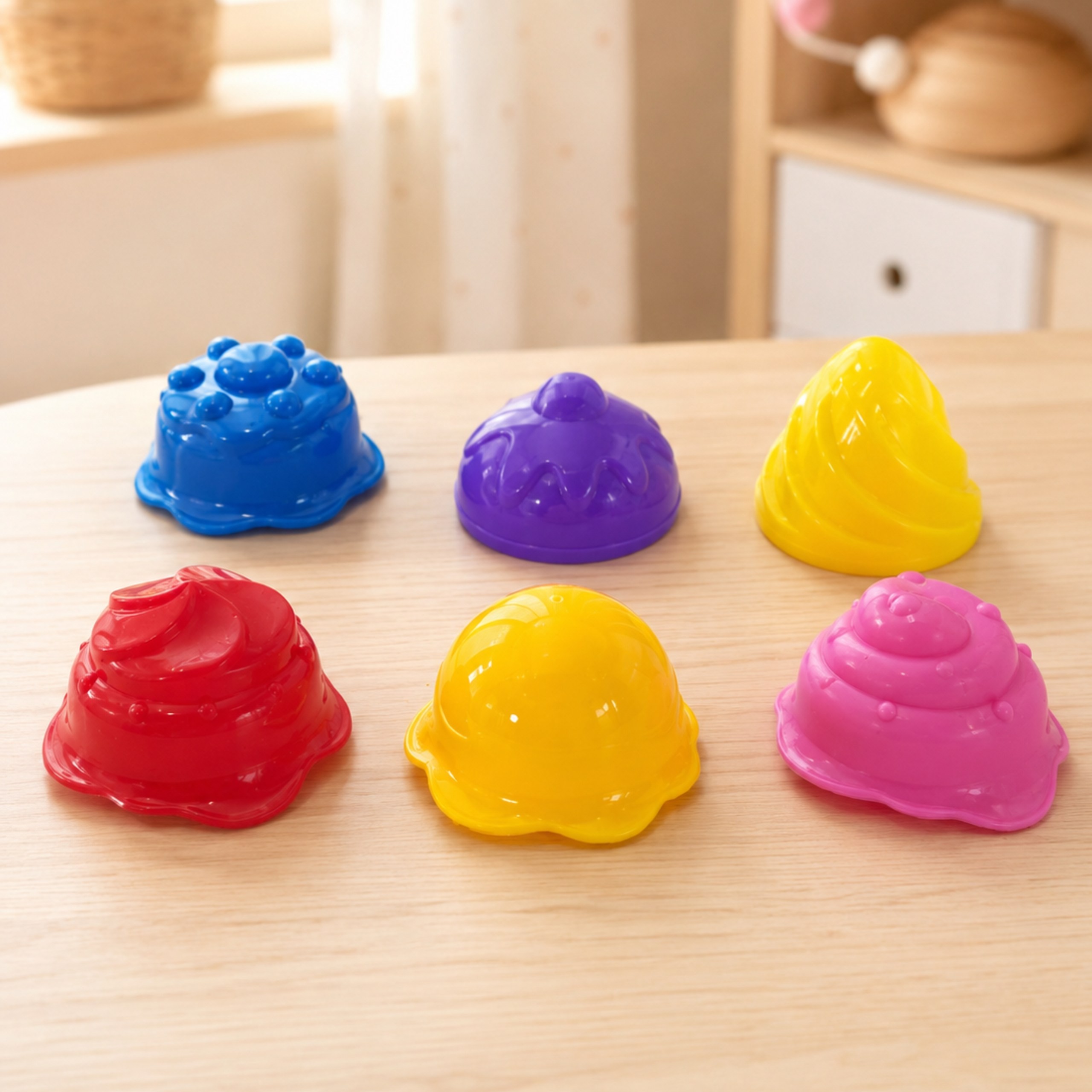 SAND FAIRY Kinetic Sand Set Ice Cream Parlor 13 pcs - Slika 3