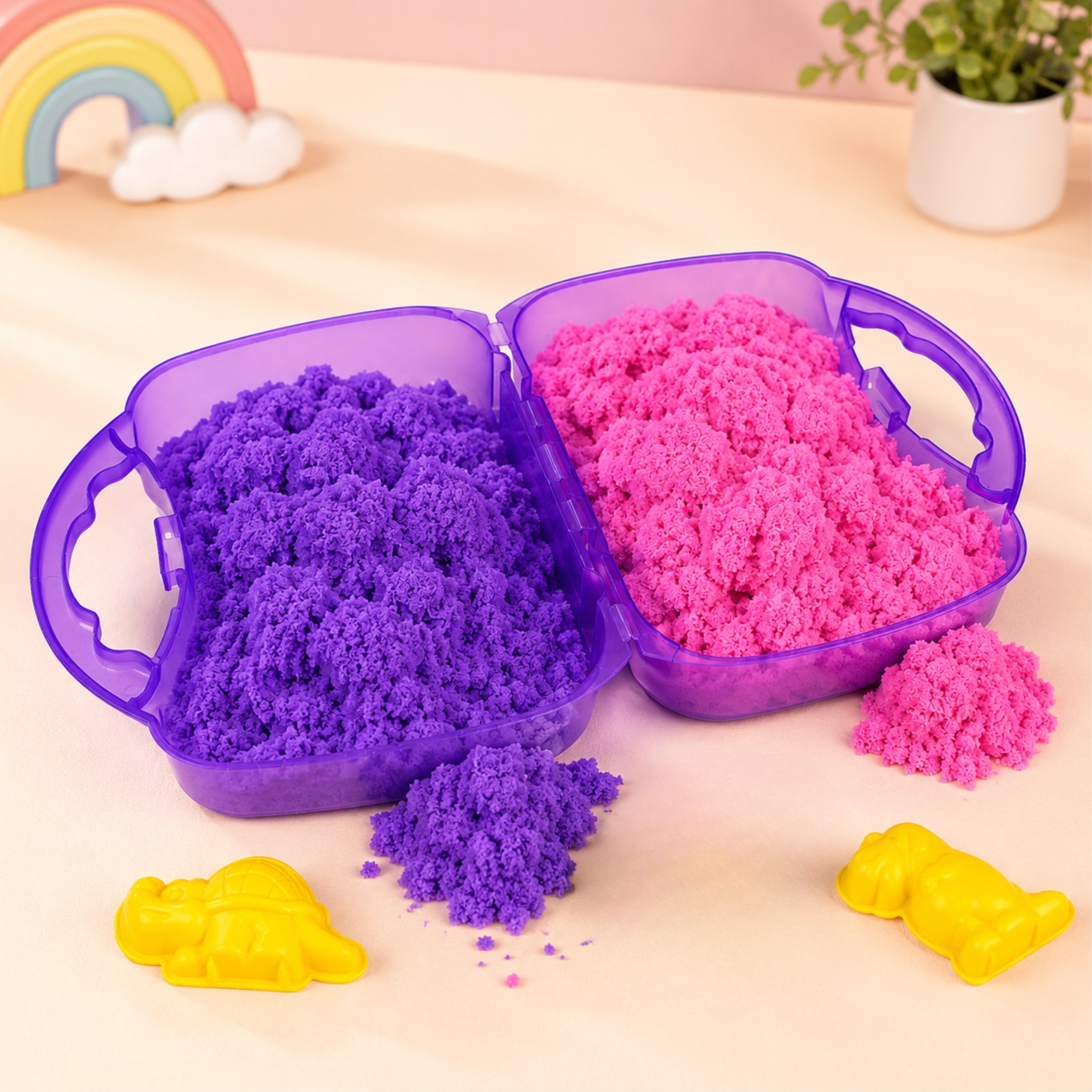 WOOPIE Kinetic Sand Set Dinosaurs 13 pcs - Slika 7