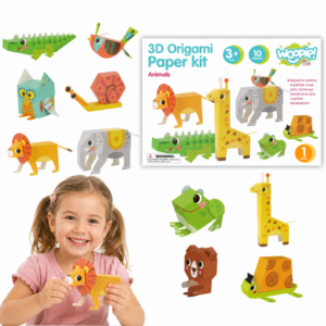 WOOPIE ART&FUN DIY 3D Origami Creative Kit 10 Animals