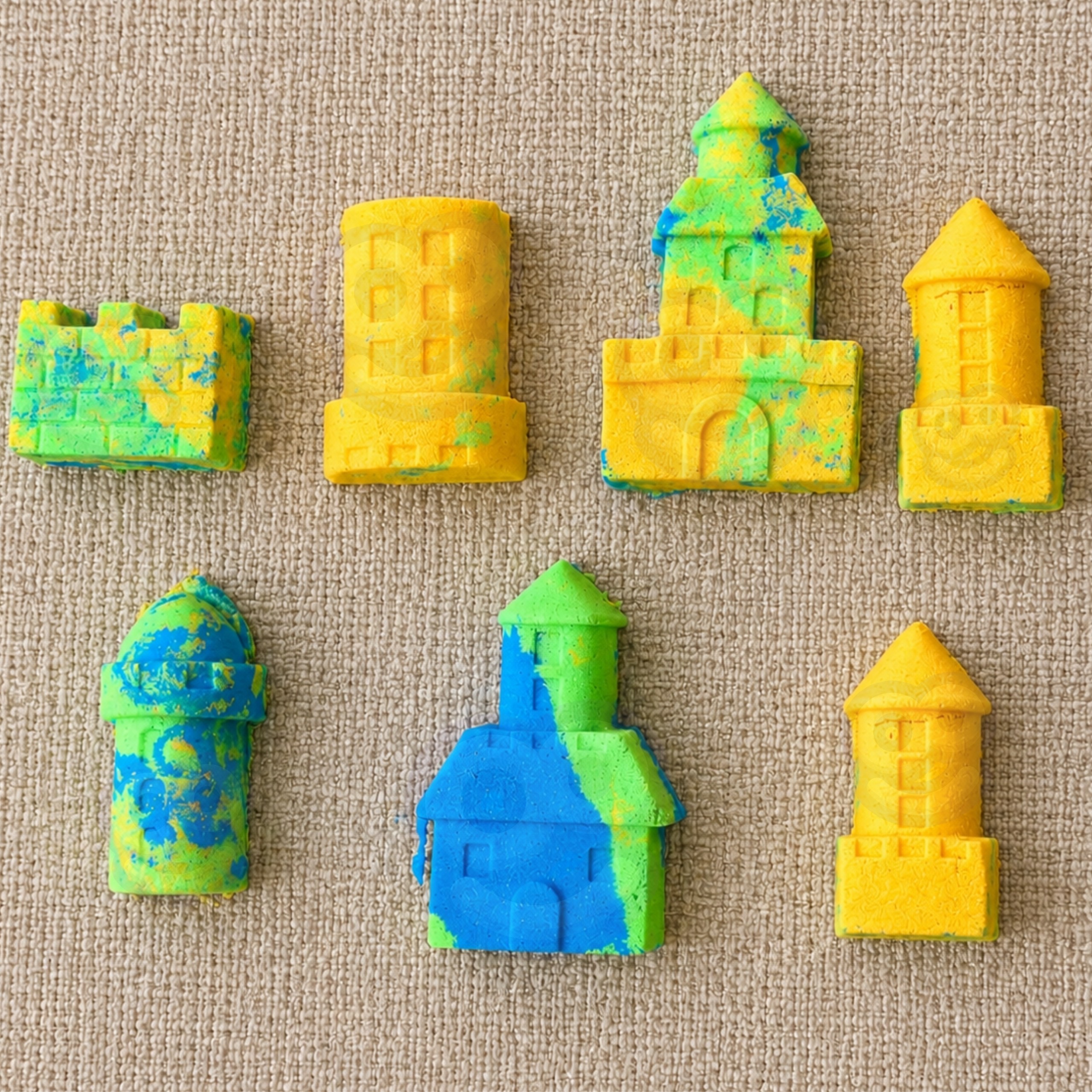 WOOPIE Kinetic Sand Magic Castle Set 22 pcs Suitcase - Slika 8