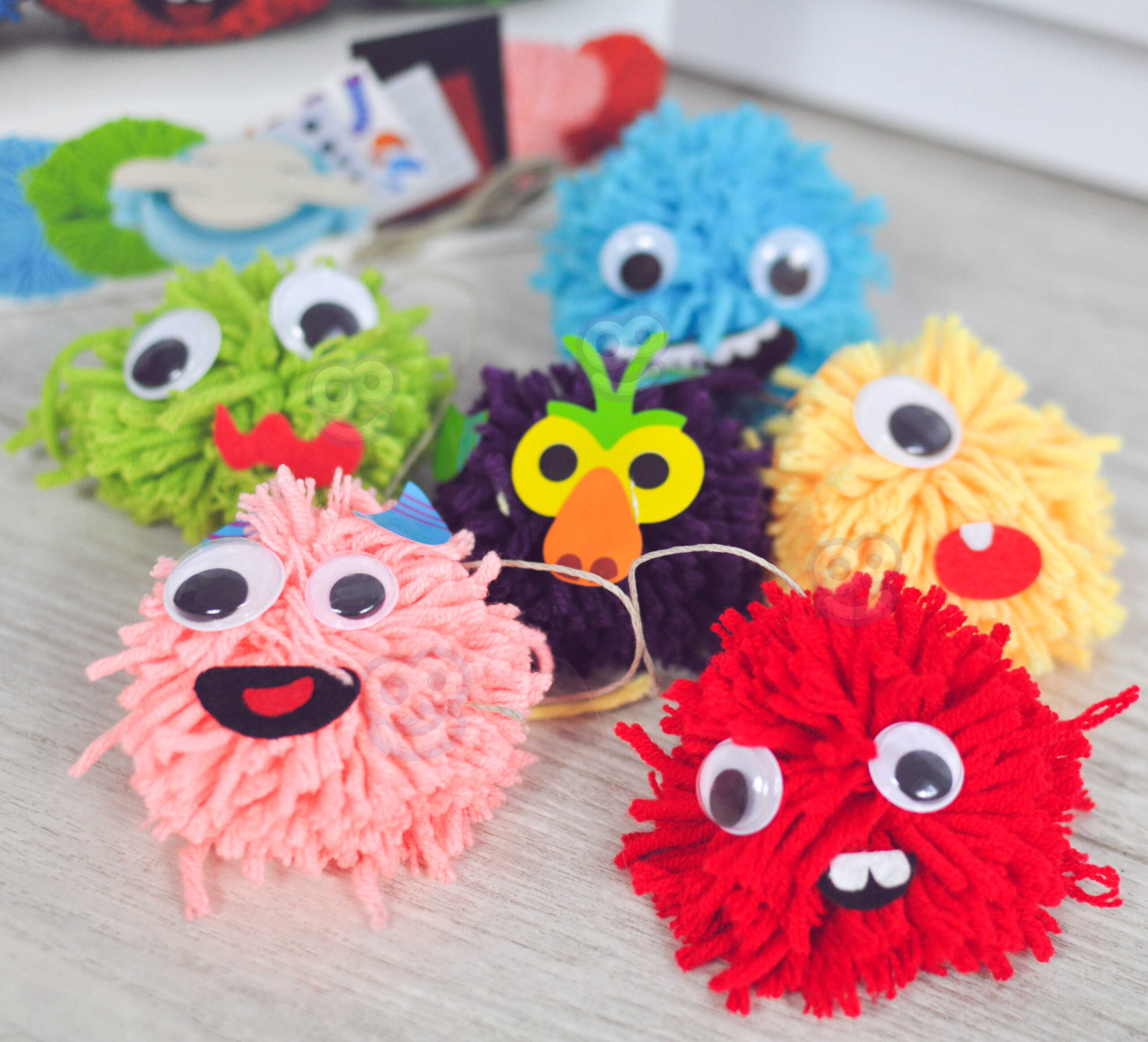 WOOPIE ART&FUN Monster Pom Creative Kit - Slika 7