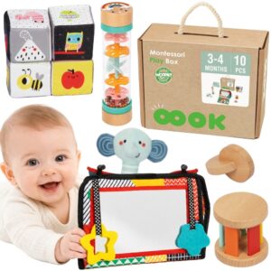 WOOPIE GREEN XXL Montessori Sensory and Education Box 6 in 1 FSC