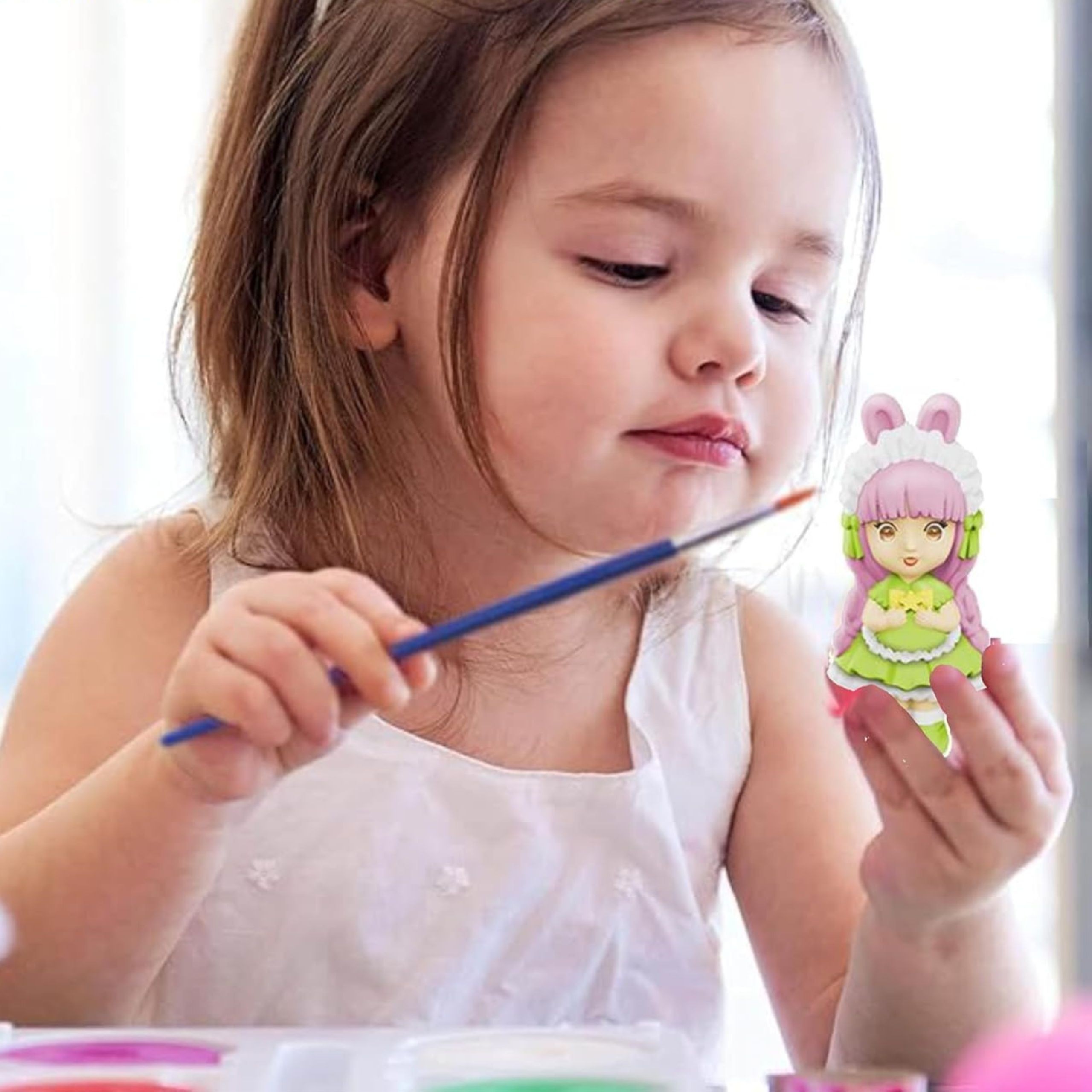 WOOPIE DIY Paint Creativity Kit - Make Plaster Castings and Paint Dolls - Slika 4