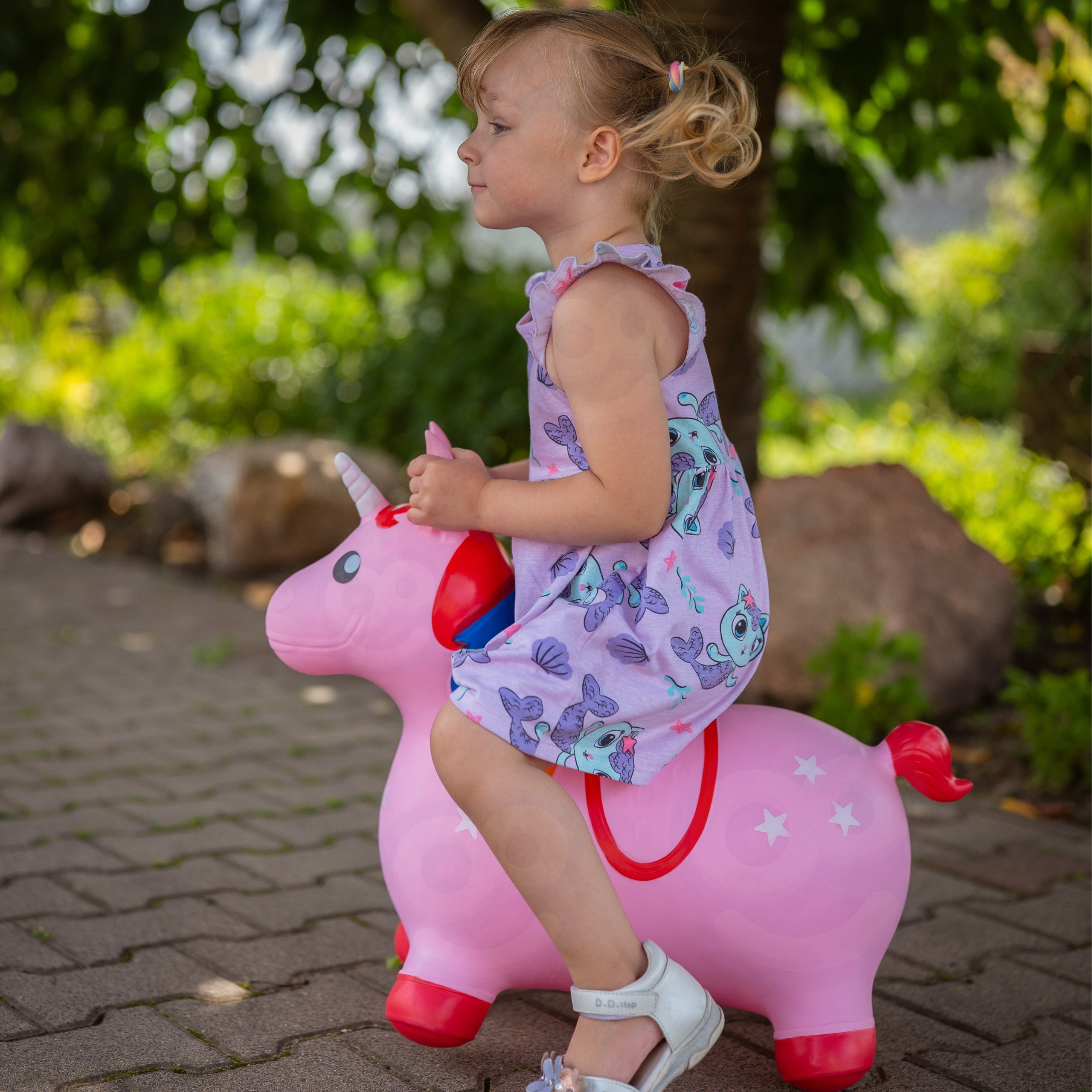 WOOPIE Pink Unicorn Jumper + Pump - Slika 4