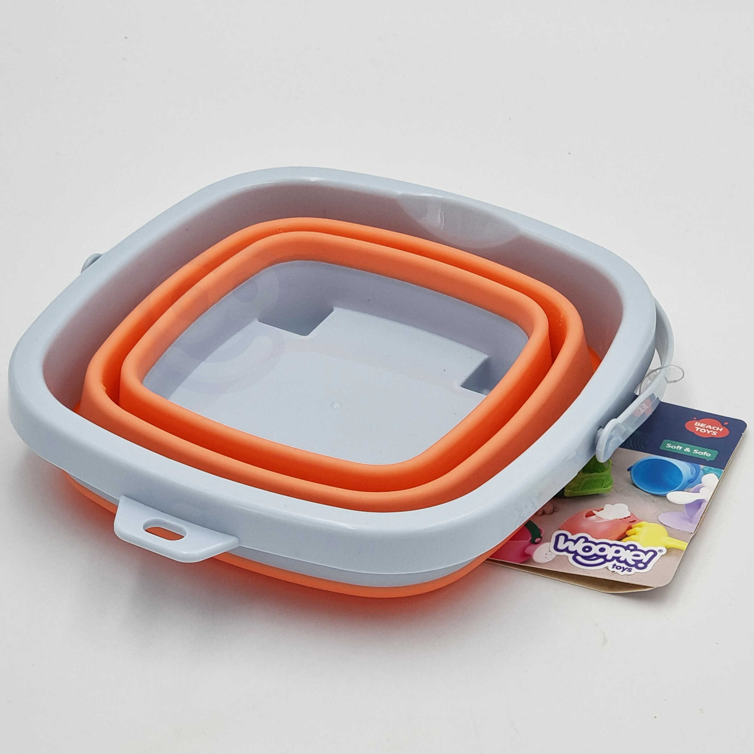 WOOPIE Folding Square Bucket Orange - Slika 5