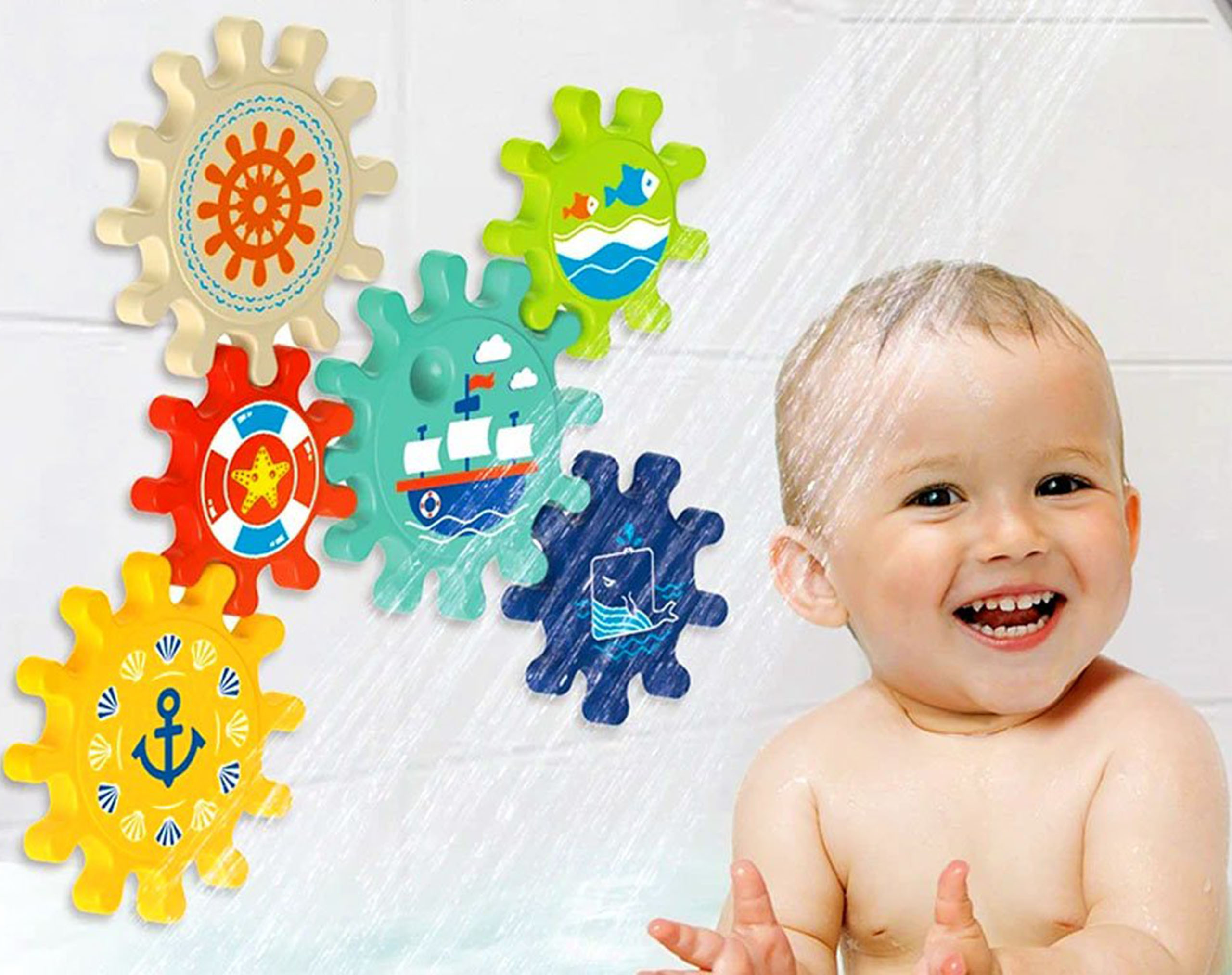 WOOPIE BABY Water Bath Toy with Gears - Slika 3