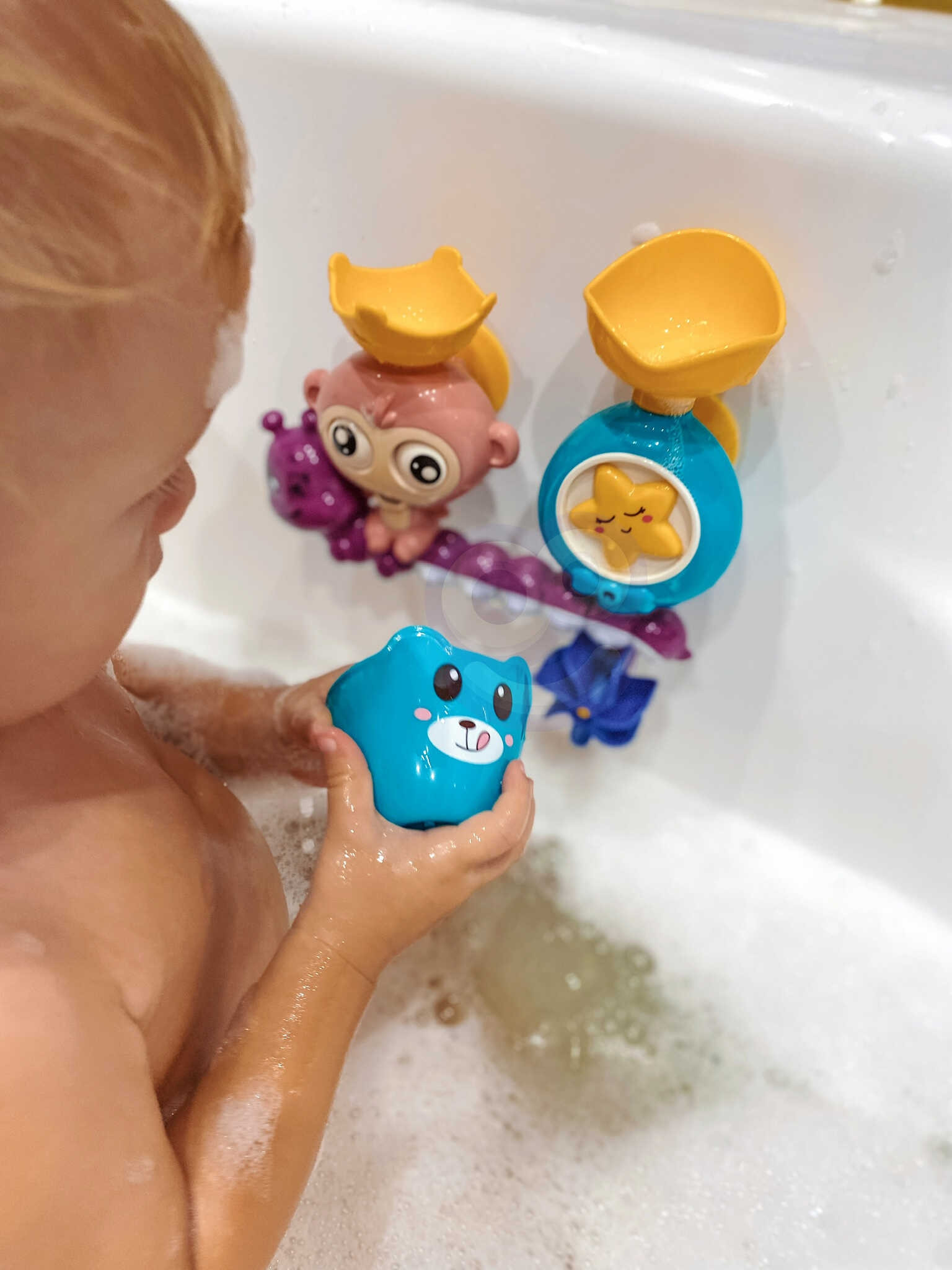 WOOPIE BABY Monkey Bath Water Toy + Cup - Slika 3