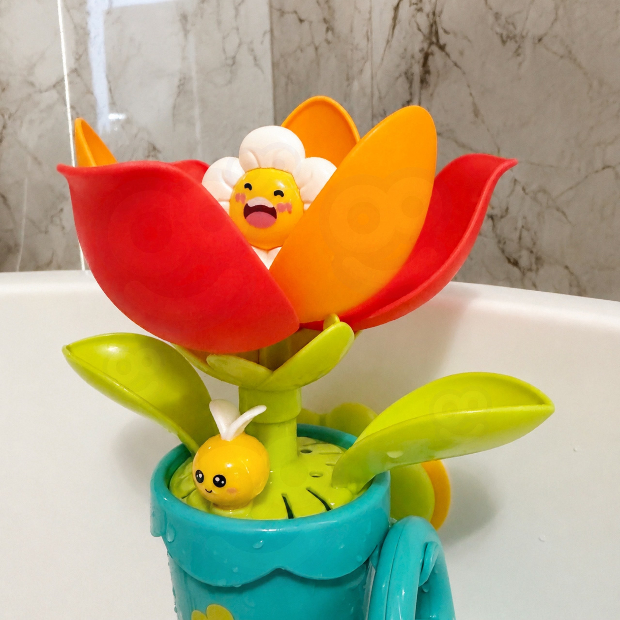 WOOPIE BABY Blooming Flower Bath Toy with Watering Can - Slika 3
