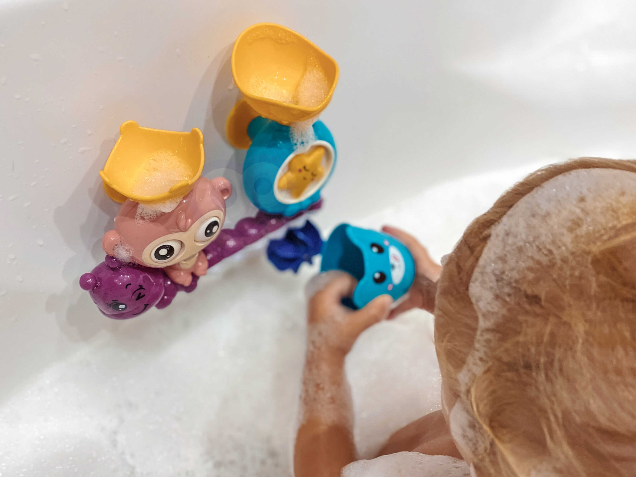 WOOPIE BABY Monkey Bath Water Toy + Cup - Slika 5