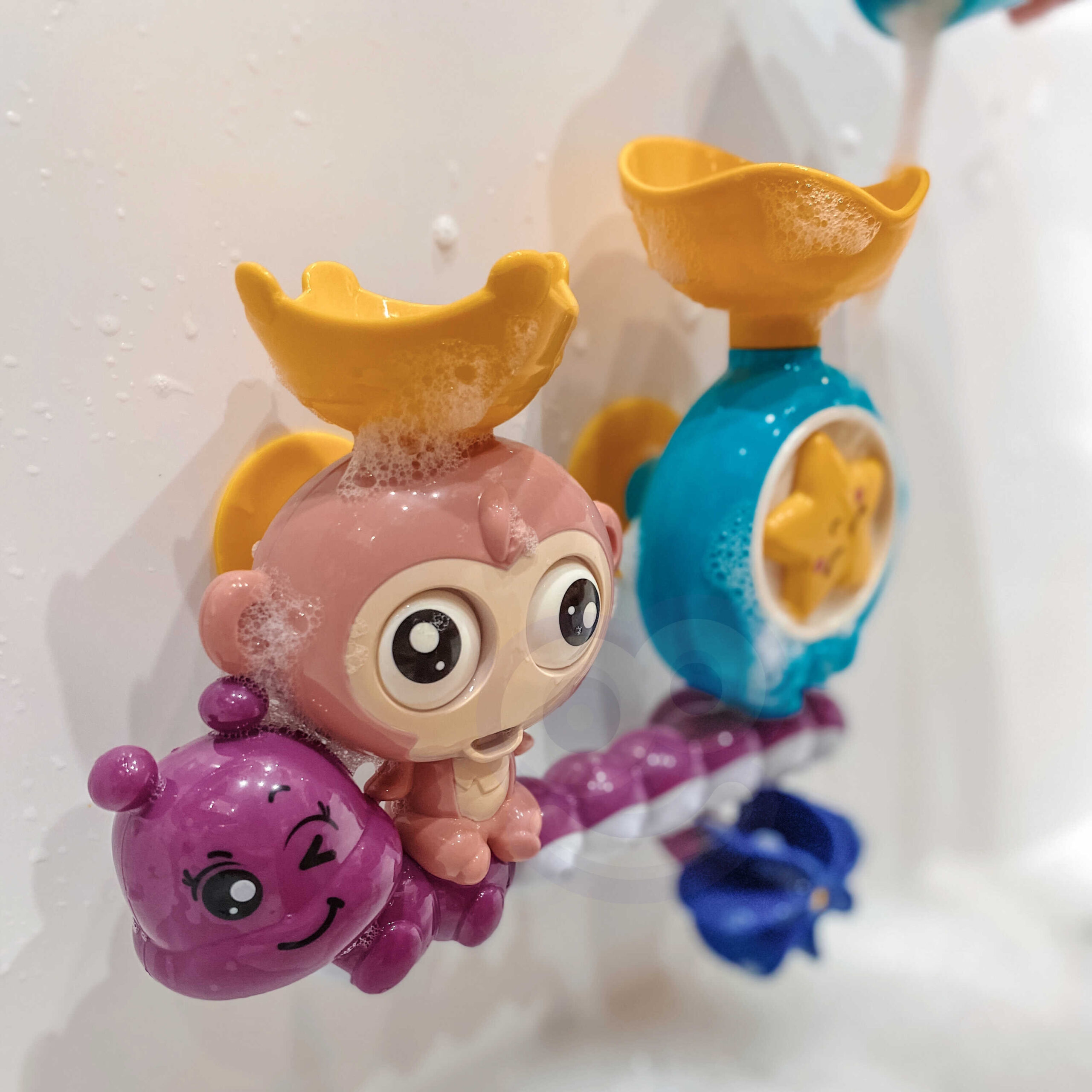 WOOPIE BABY Monkey Bath Water Toy + Cup - Slika 7
