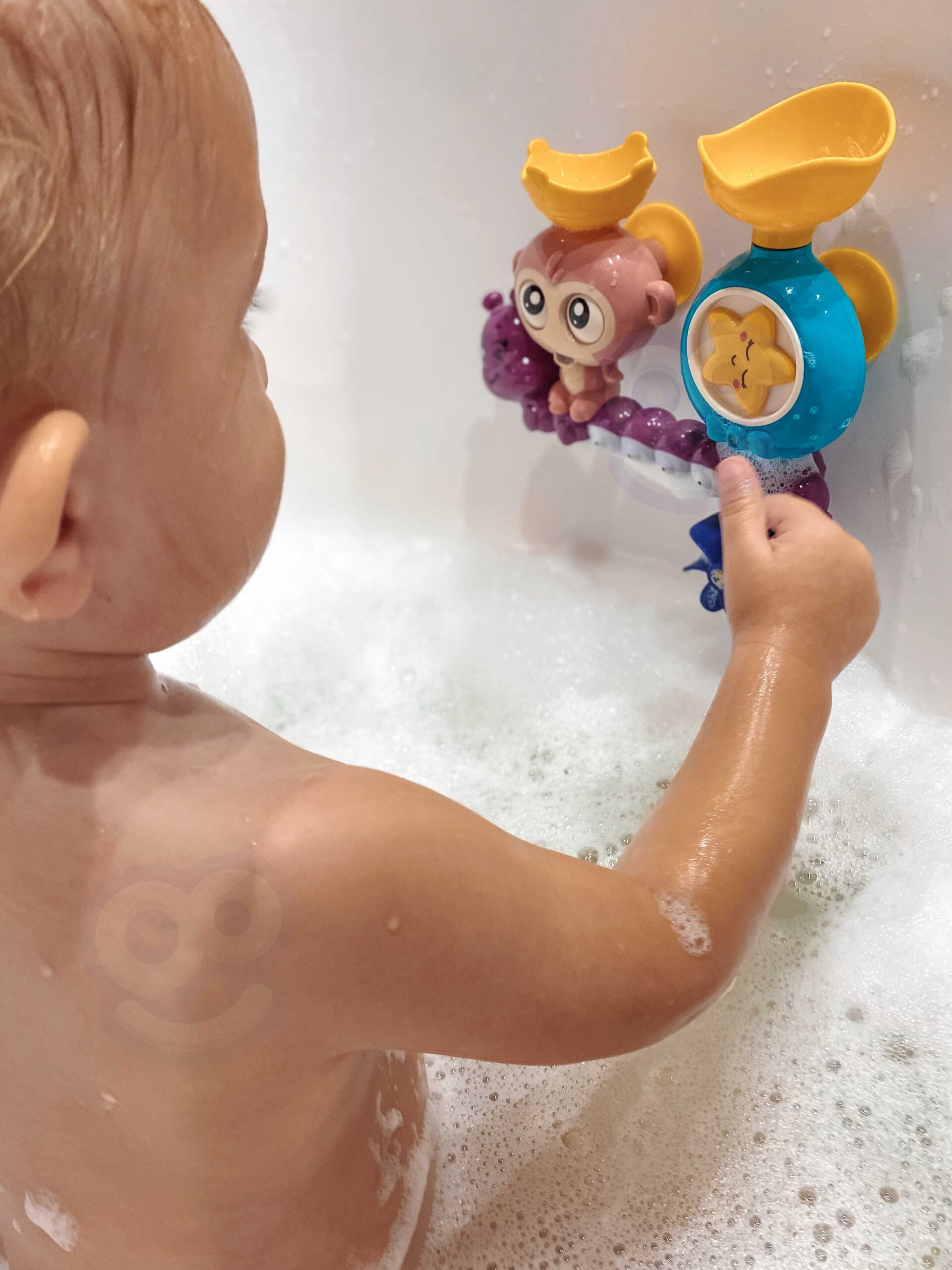 WOOPIE BABY Monkey Bath Water Toy + Cup - Slika 8