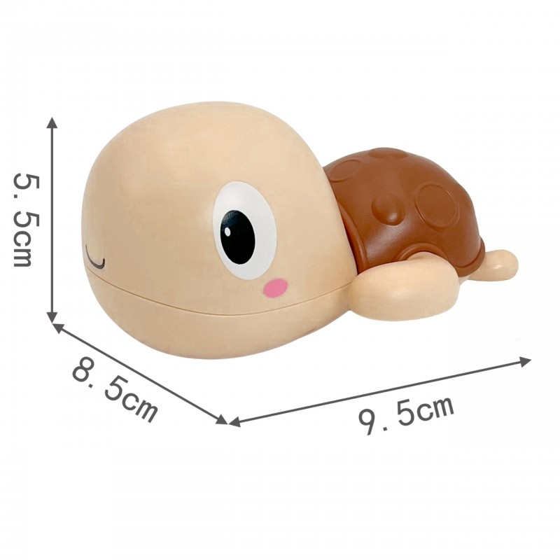 Woopie Turtle Swimming Wind-Up Bath Toy Pink - Slika 5