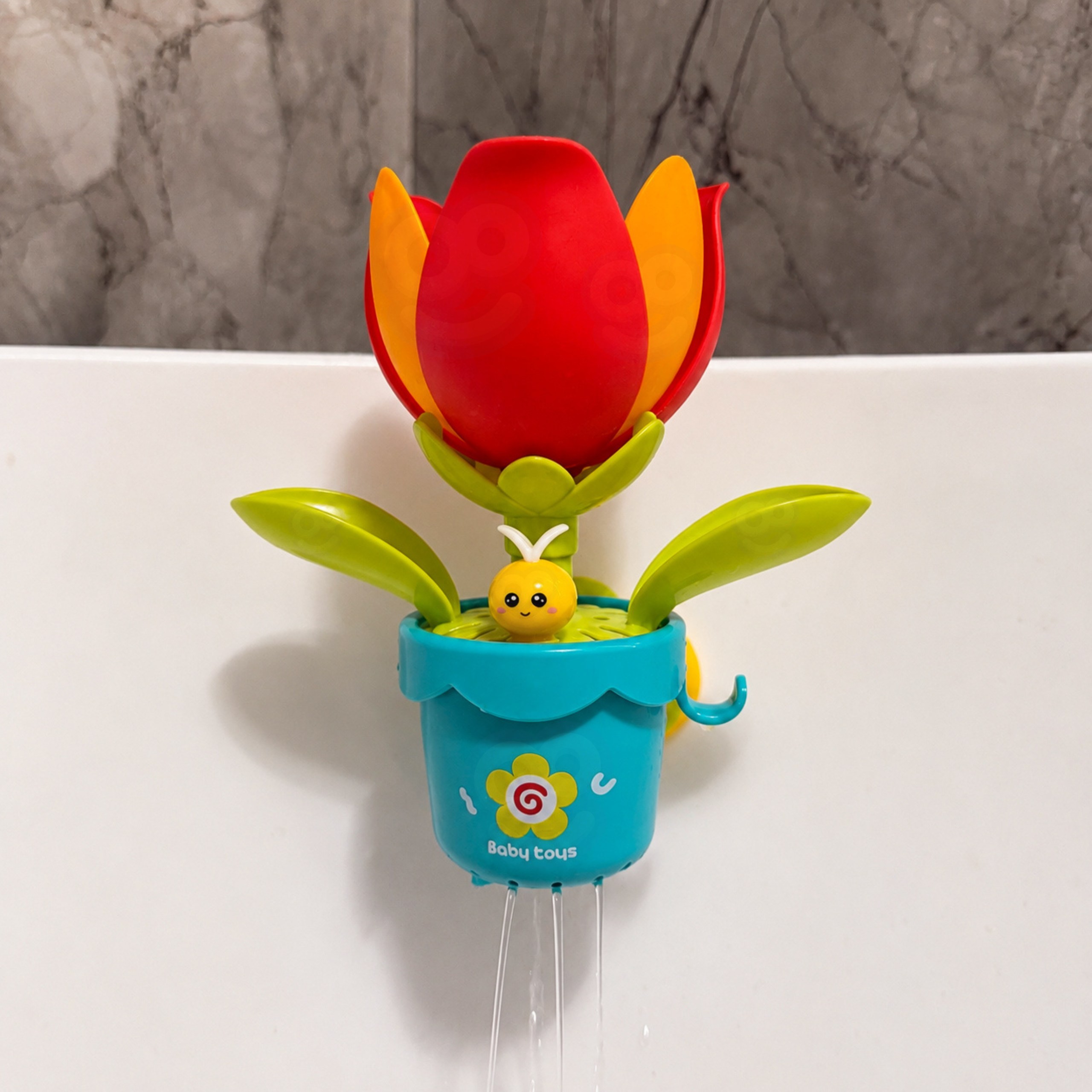 Woopie Turtle Swimming Wind-Up Bath Toy Blue - Slika 5