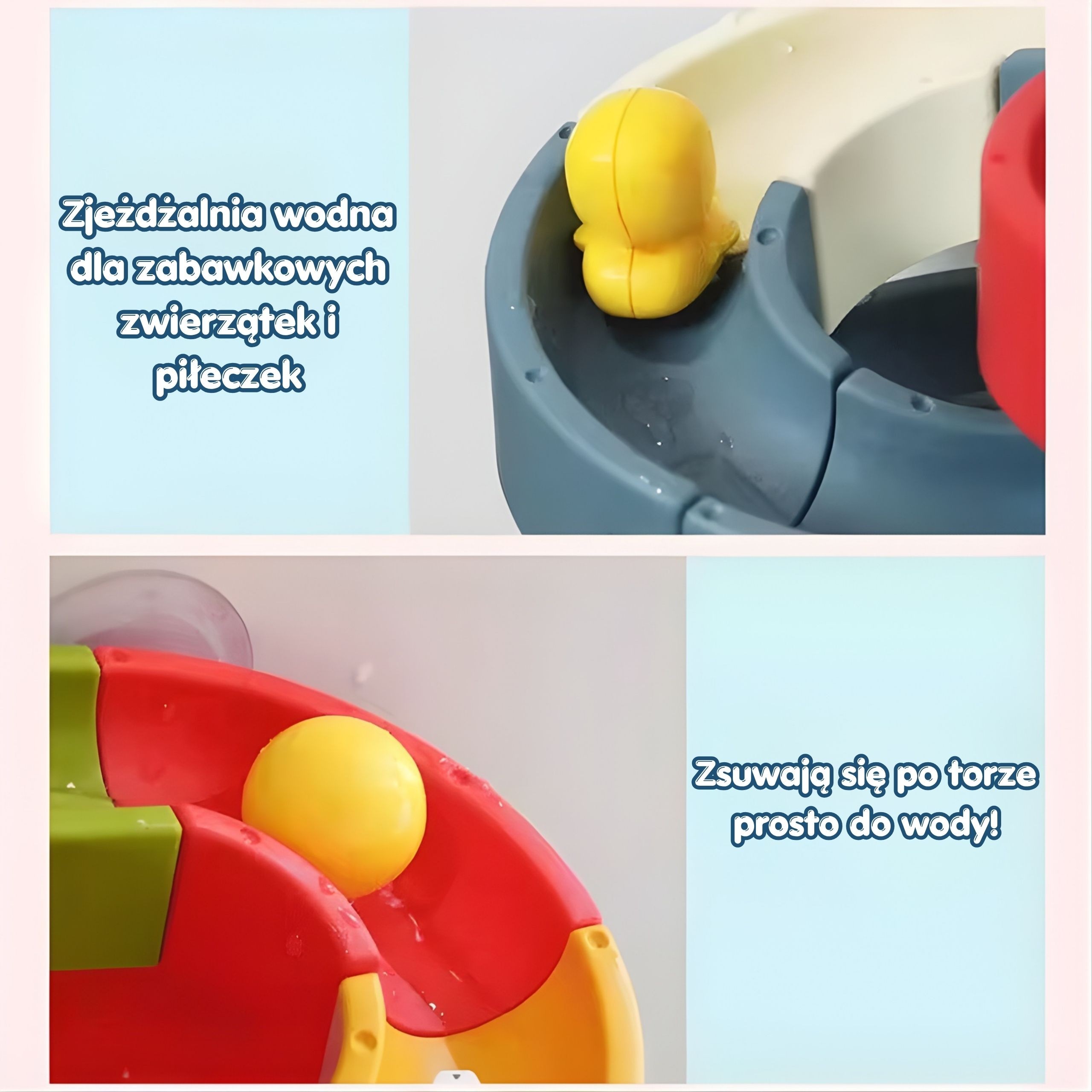 WOOPIE Water Slide with Duck for Bathing 34 pcs. - Slika 5