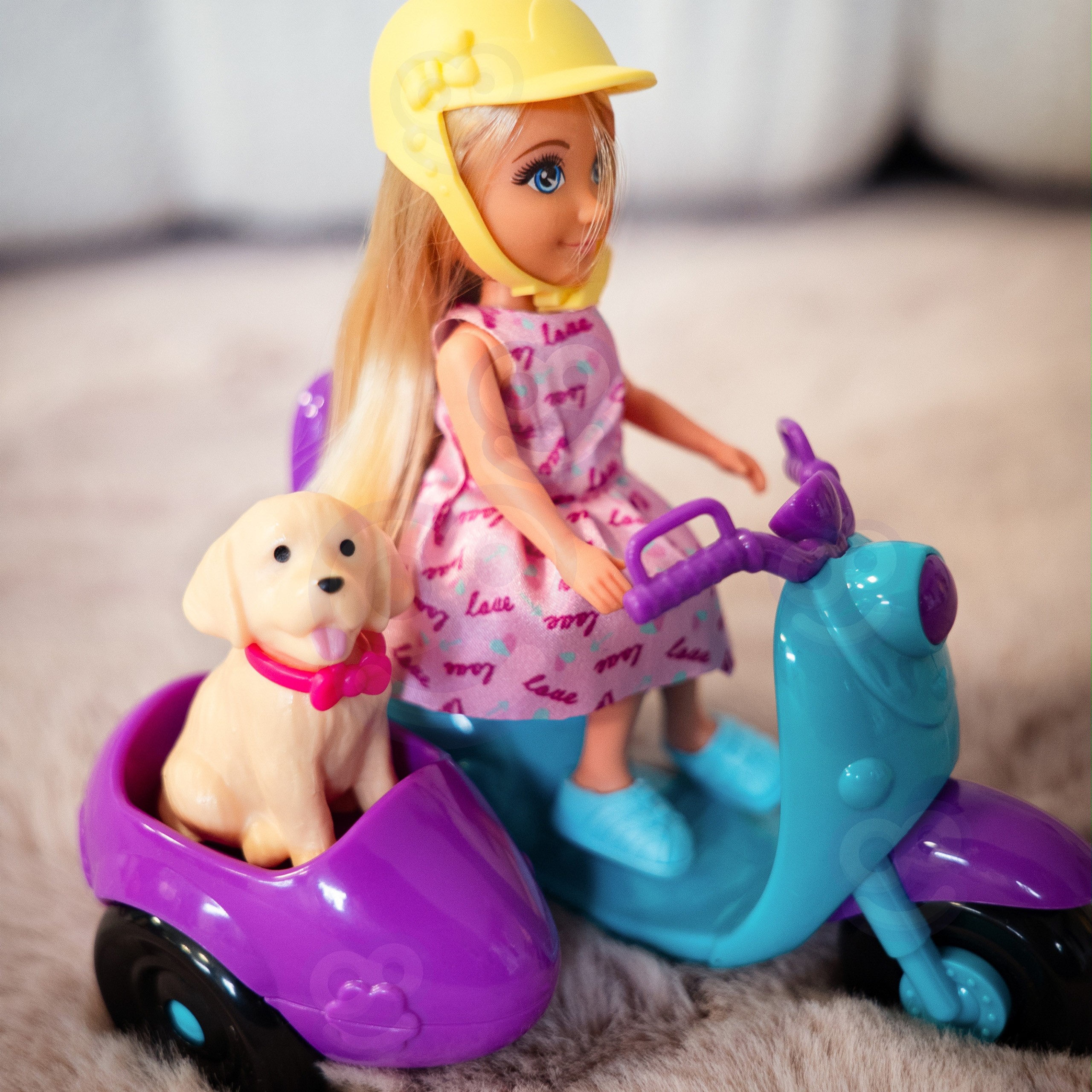 WOOPIE ROYAL Scooter Doll with Dog - Slika 2