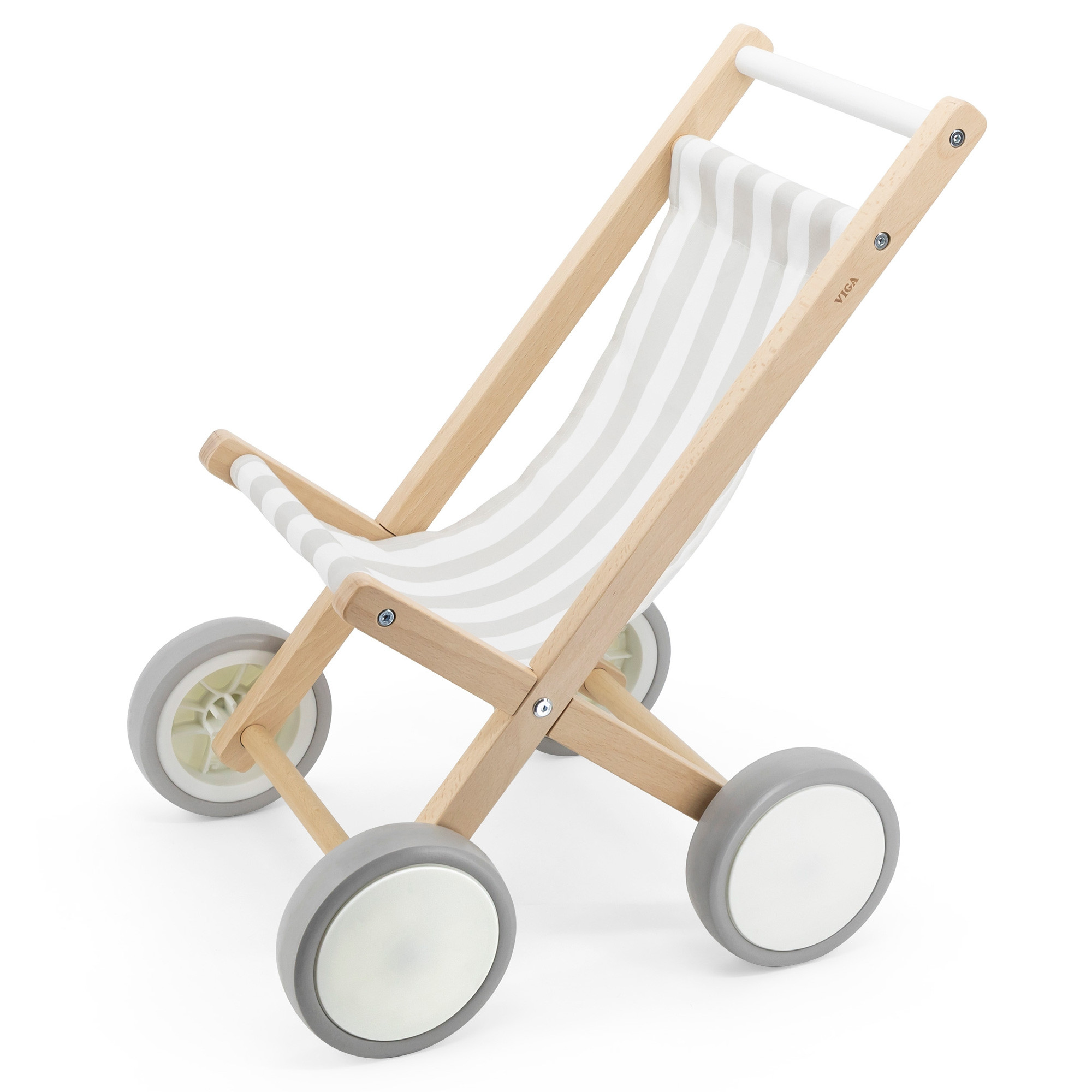 VIGA Wooden Doll Stroller - Slika 7