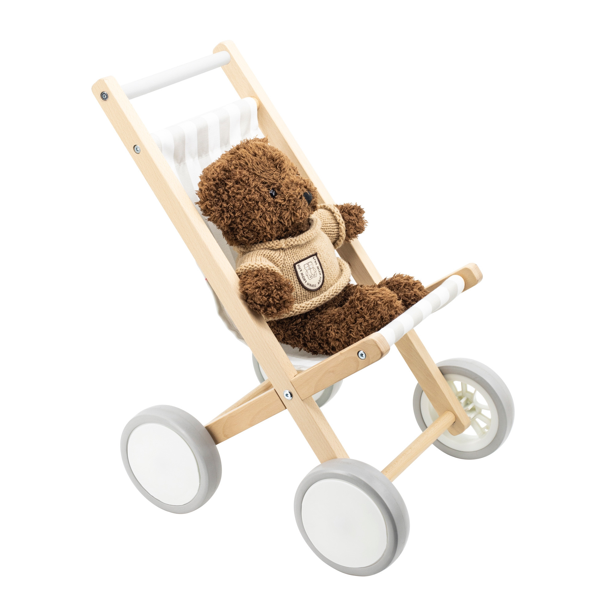 VIGA Wooden Doll Stroller - Slika 8