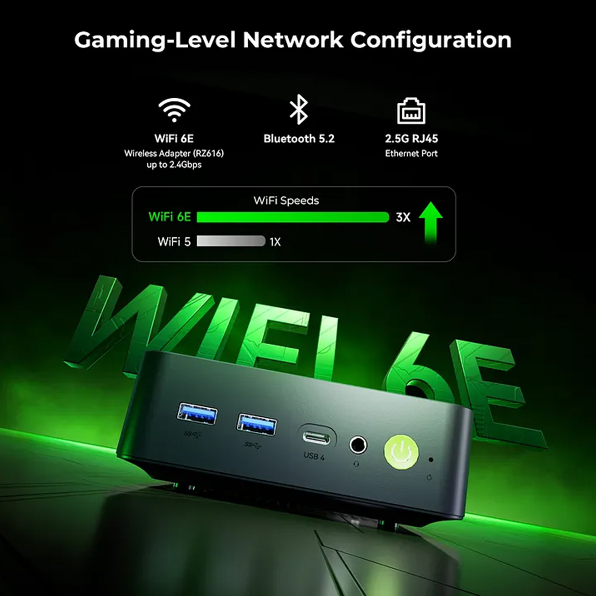 Mini PC GMKtec K17 Intel Ultra 5 226V - 16GB DDR5 + 1TB SSD WIN 11 Pro - Slika 5