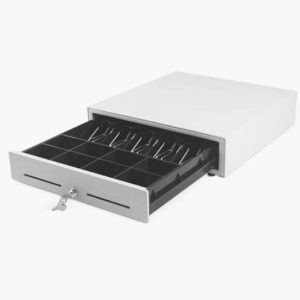 MicroPOS ladica za novac, 24V, KR-410, 5N8K,bijela