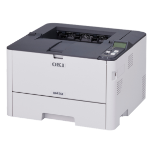 Oki B433dn, 40s/m,1200dpi, dupl., USB+GigEth.