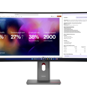 Lenovo P40WD-40 WUHD IPS, HDMI, DP, T-Bolt, curved