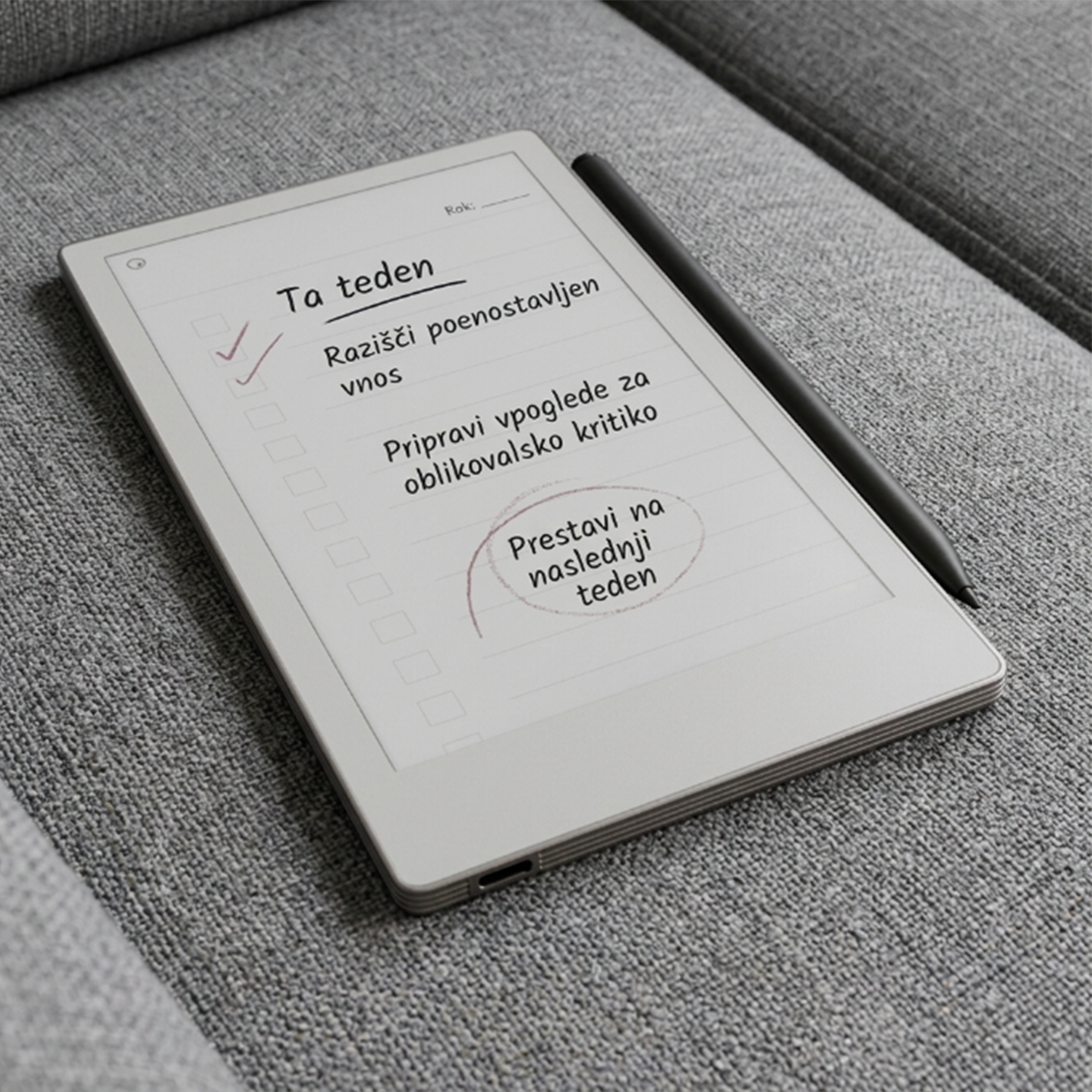 Tablet reMarkable Paper Pro Move + Marker Plus - Slika 4