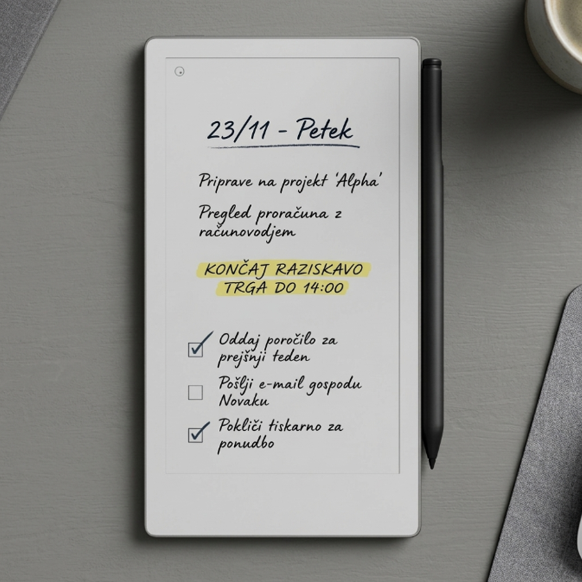 Tablet reMarkable Paper Pro Move + Marker Plus - Slika 3