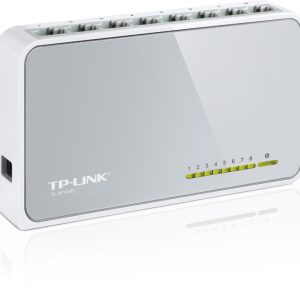 TP-Link TL-SF1008D, 8-port 10/100 switch,plastično