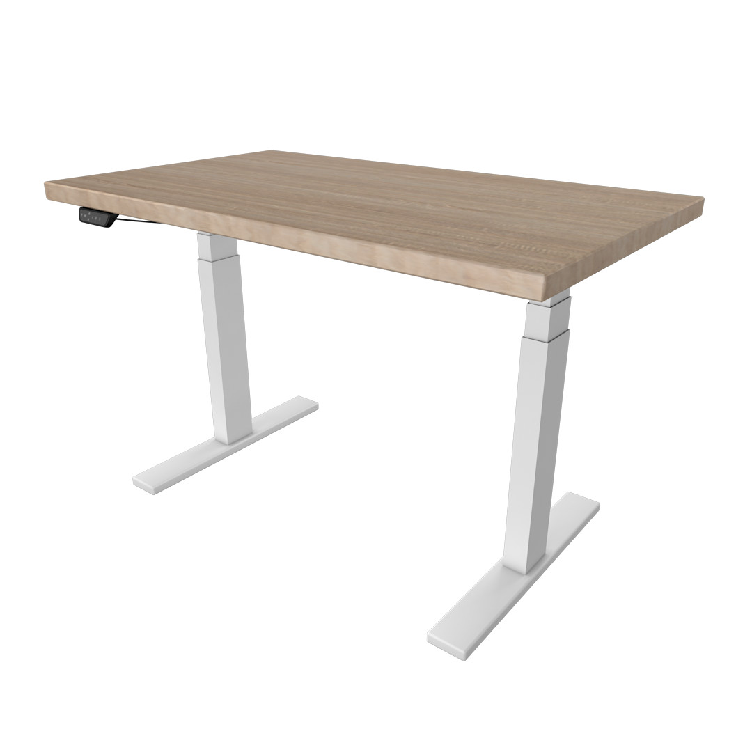 UVI Desk električno podesivi stol hrast Sonoma 139 cm * 68 cm