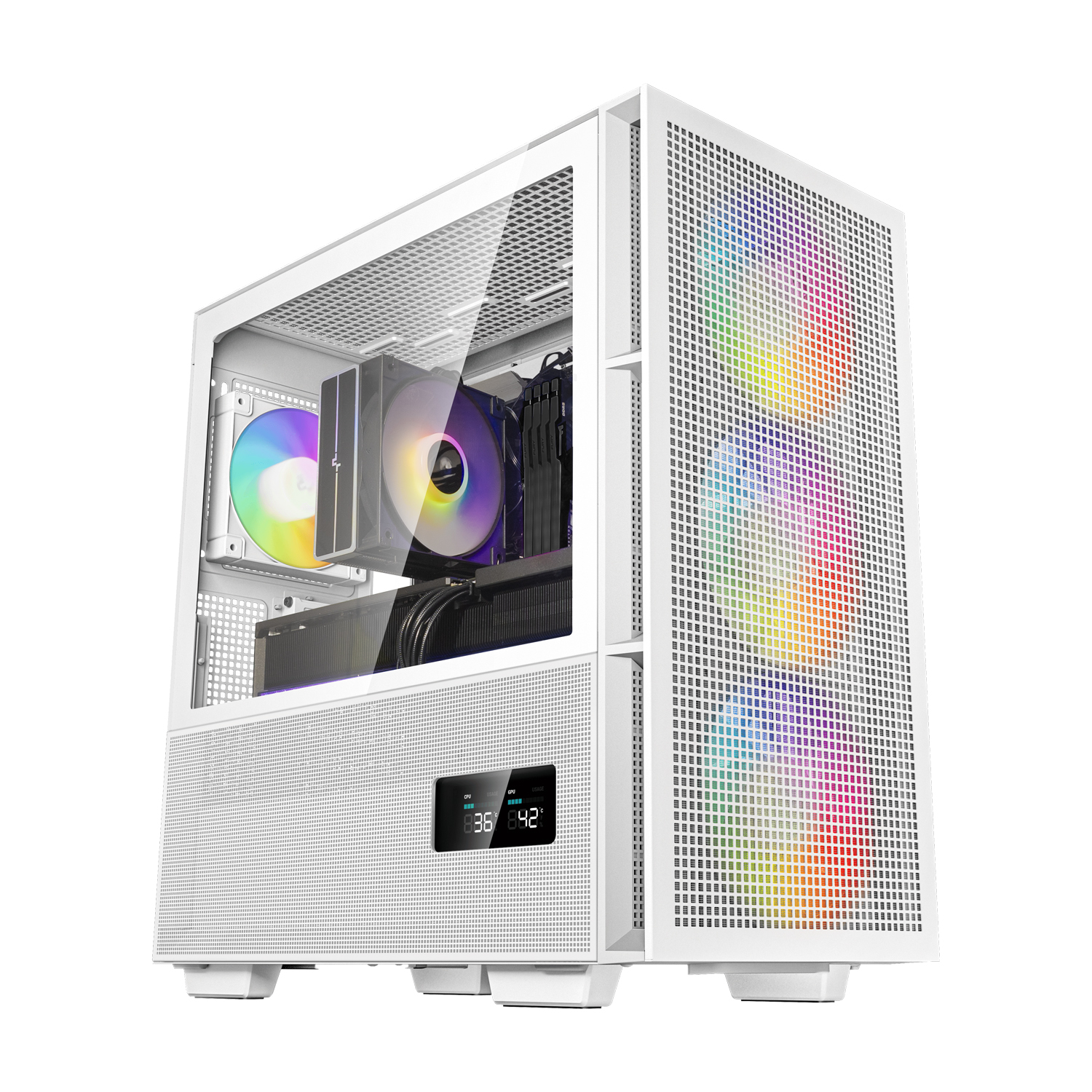 UVI OMEGA NV56F16 Ryzen 5 7500F, RTX 5060 8GB, 1TB SSD, 16GB RAM, 850W, OS, bijela