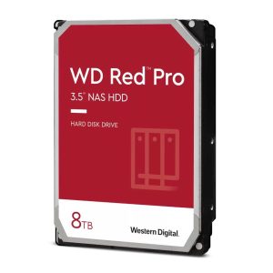 WD Red Pro WD8005FFBX 8TB, 3,5″, 256MB, 7200 rpm