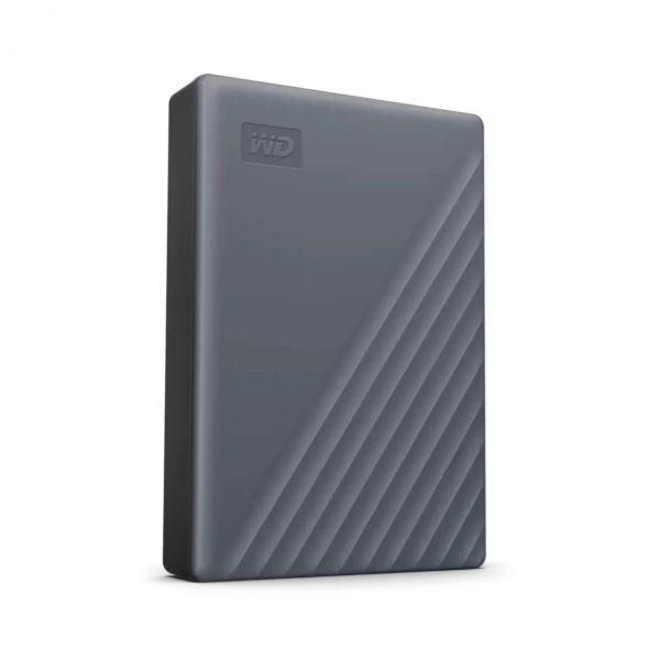 WD My Passport 5TB Portable, USB 3.0 sivi