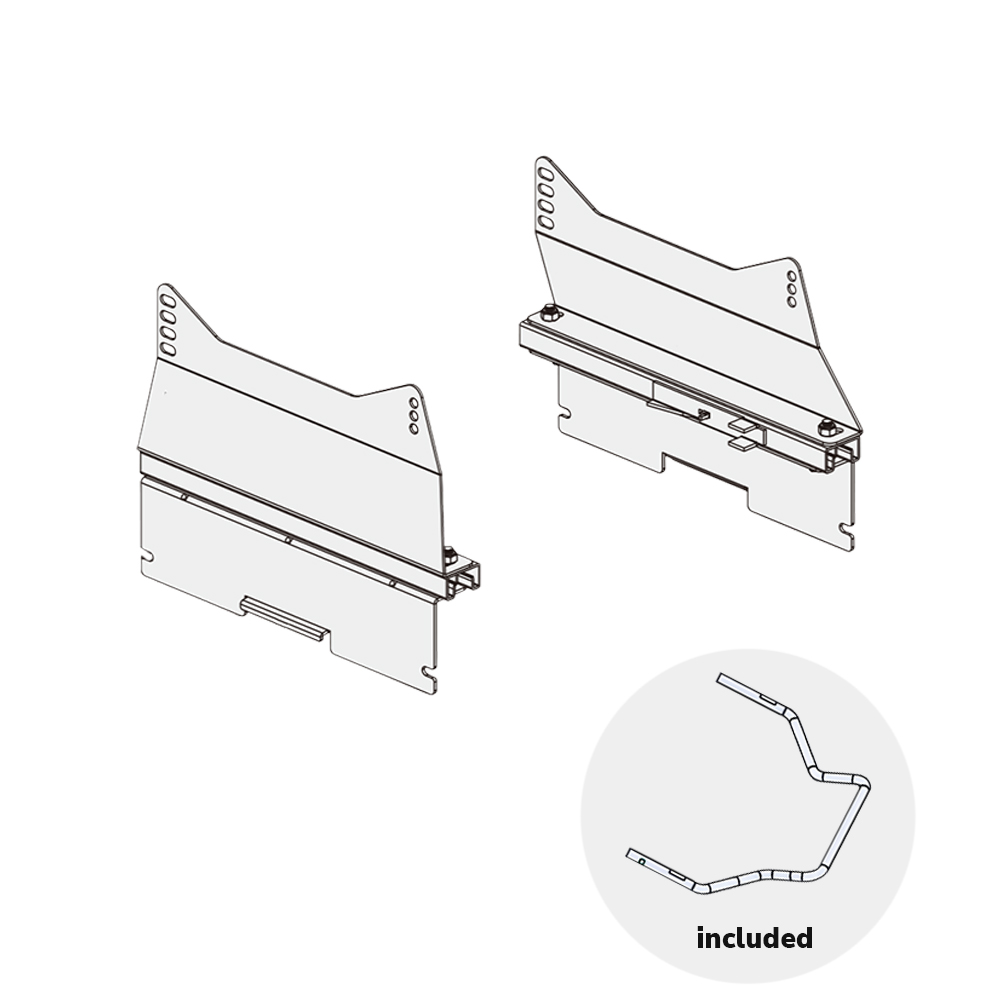 UVI RACING SIM Racing Seat Rails komplet - Slika 3