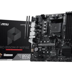 MBO AM4 MSI PRO B550M-P WIFI6E