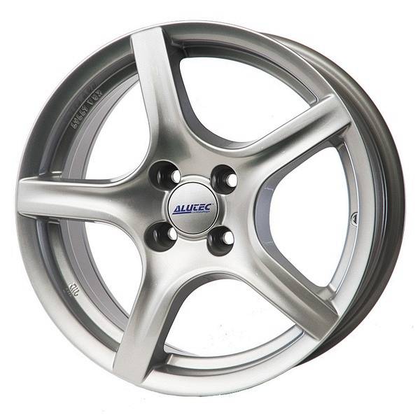 ALUTEC GRIP 5,5x15 4x100 ET40 CB63,3 POLAR-SILBER – alu felga