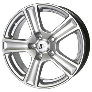 BROCK RC 19 5,5×15 5×100 ET40 CB57,1 KRISTALLSILBER – alu felga