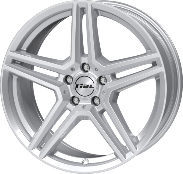 RIAL M10 8x18 5x112 ET32,5 CB66,5 POLAR-SILBER – alu felga