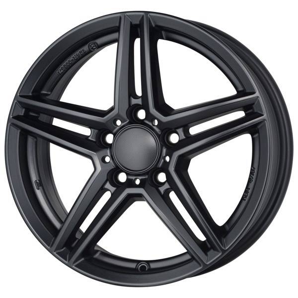 RIAL M10 7,5x18 5x112 ET44 CB66,5 RACING-SCHWARZ – alu felga