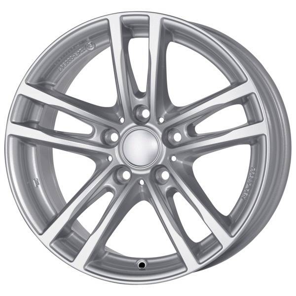 RIAL X10 7x16 5x120 ET40 CB72,6 POLAR-SILBER – alu felga
