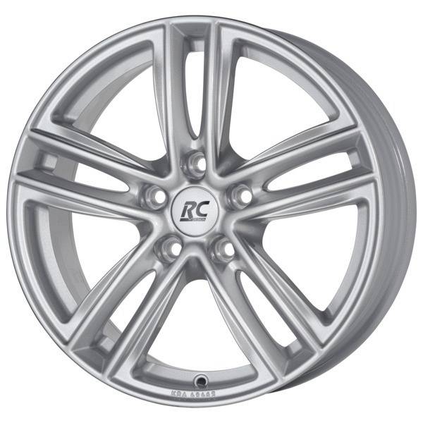 BROCK RC27 6,5x17 5x112 ET45 CB66,7 KRISTALLSILBER – alu felga