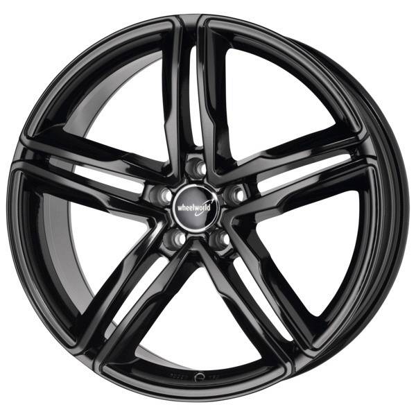 2DRV WH11 7,5x17 5x112 ET37 CB66,6 SCHWARZ GLÄNZEND – alu felga