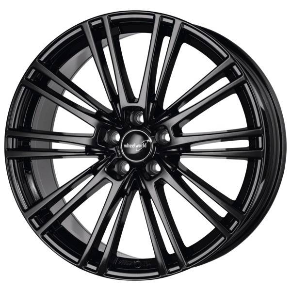 2DRV WH18 8,5x19 5x112 ET35 CB66,6 SCHWARZ GLÄNZEND – alu felga