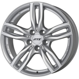 ATS EVOLUTION 7,5×17 5×112 ET30 CB66,5 POLAR-SILBER – alu felga