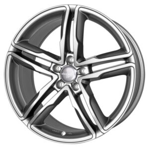 2DRV WH11 8×18 5×112 ET40 CB66,6 DAYTONA GRAU – alu felga