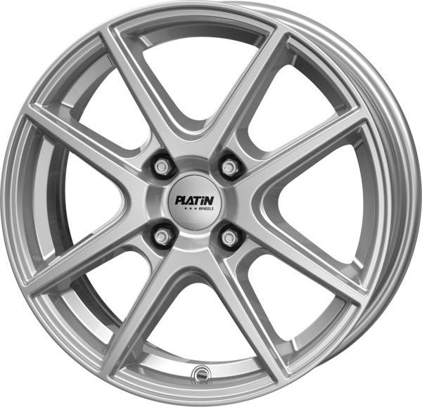 PLATIN P73 6x16 4x100 ET38 CB63,3 POLARSILBER – alu felga