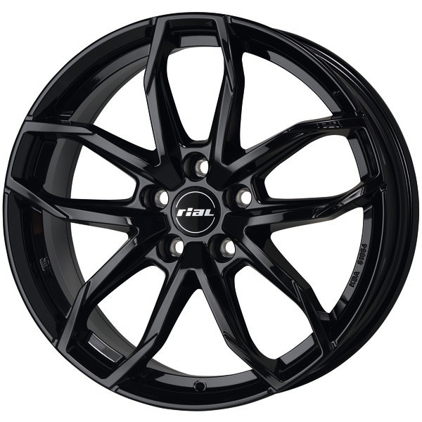 RIAL LUCCA 8x20 5x112 ET40 CB70,1 DIAMANT-SCHWARZ – alu felga