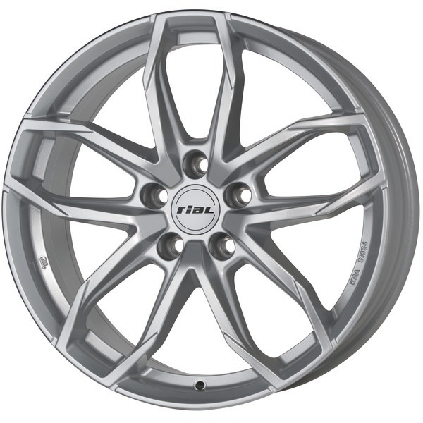 RIAL LUCCA 8x20 5x114,3 ET48 CB67,1 POLAR-SILBER – alu felga