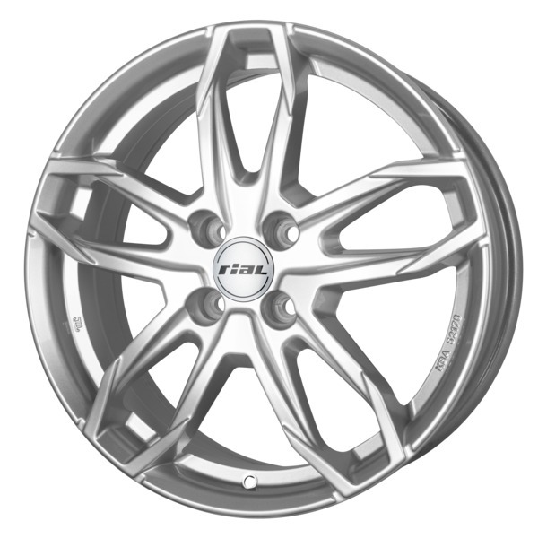 RIAL LUCCA 6,5x17 4x108 ET32 CB65,1 POLAR-SILBER – alu felga